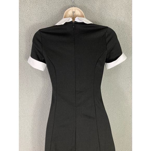 Spirit Halloween Wednesday Addams Dress Women's XS Black Skater Party Costume‎ - Picture 5 of 11